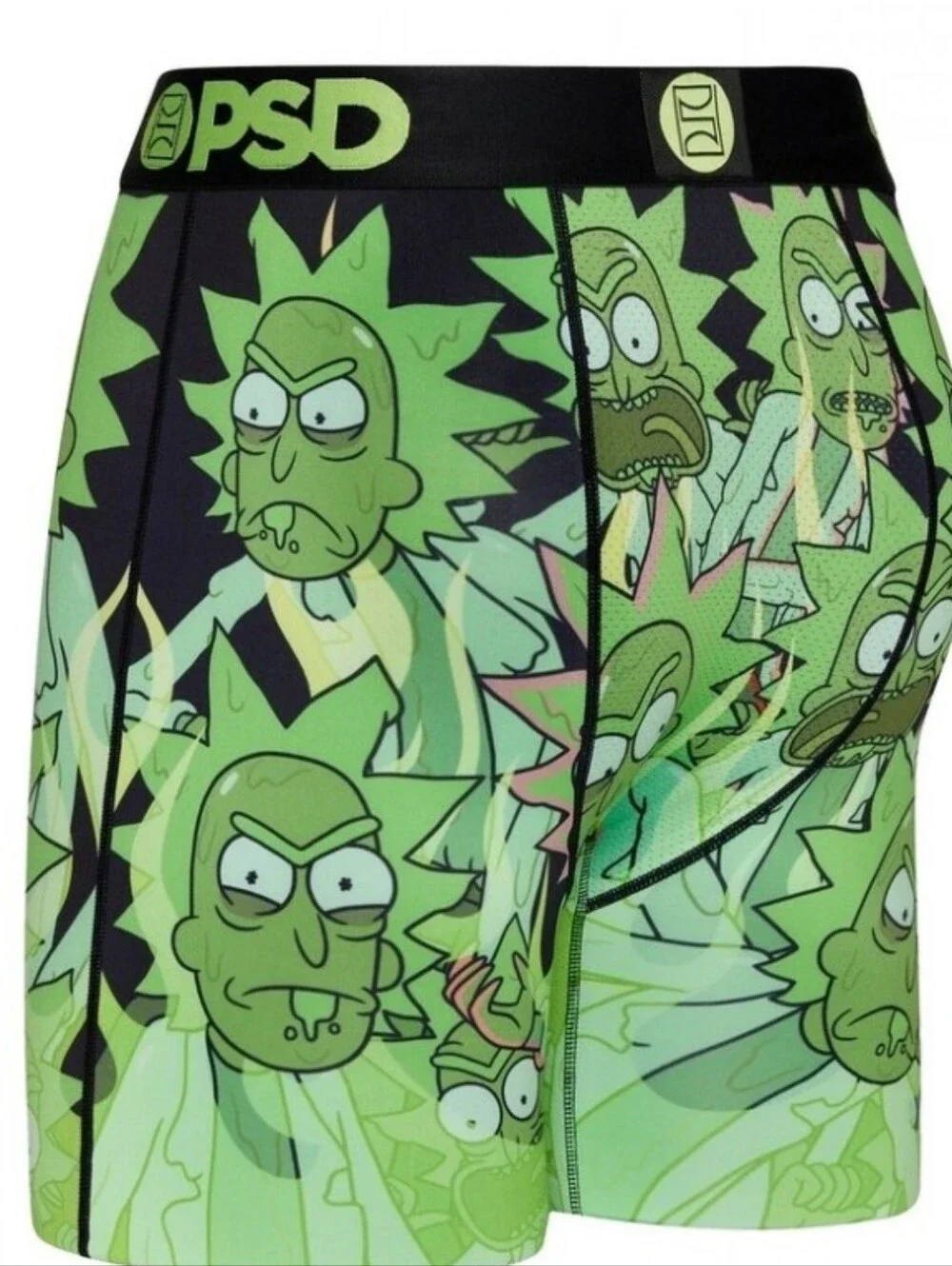 PSD Rick & Morty Melting Flames  Boxer Briefs